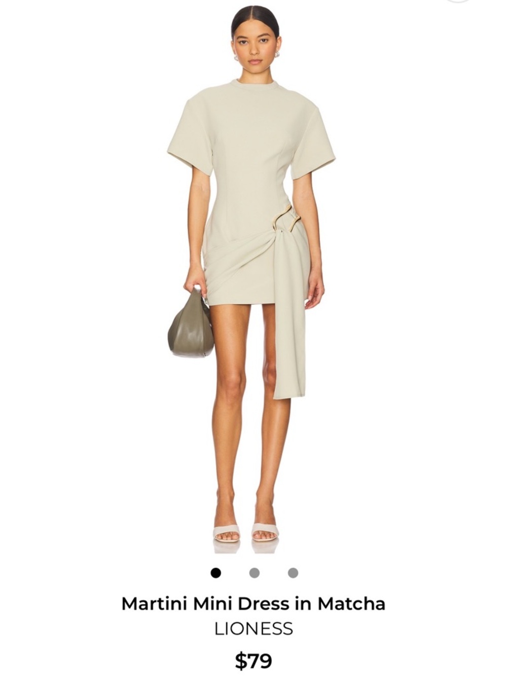 Lioness Martini Mini Dress. NWOT size XS